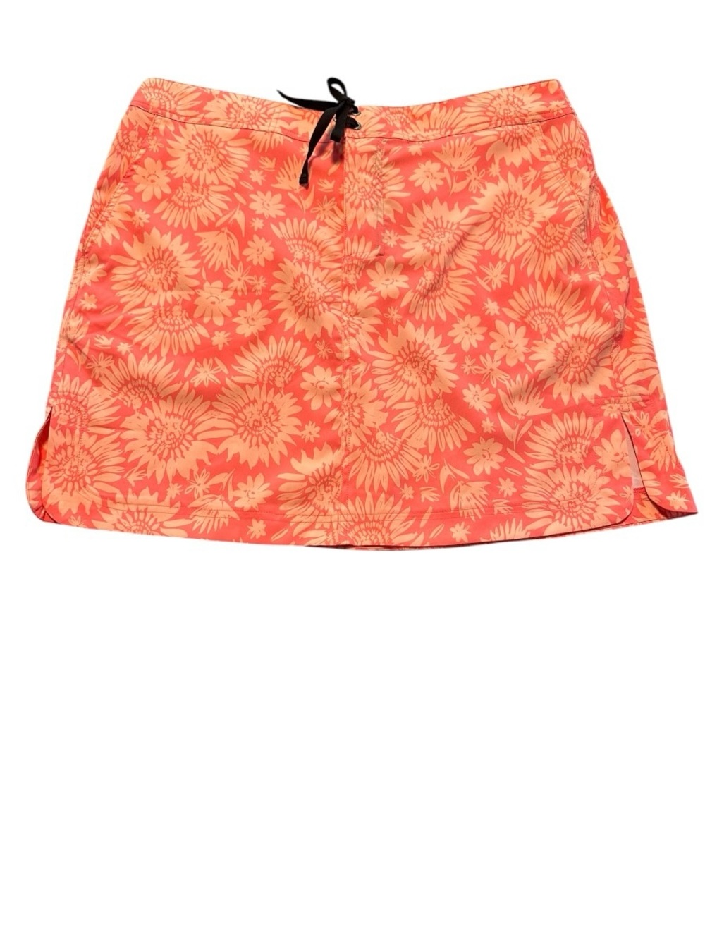 RipSkirt Hawaii Sunny Sherbet Tropical Floral Pull-On Skirt XL NWT Beach Resort